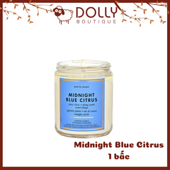 Nến Thơm 1 Bấc Bath & Body Works Midnight Blue Citrus Single Wick Candle 198g