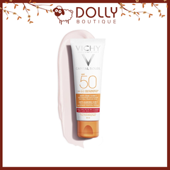Kem Chống Nắng Bảo Vệ & Giảm Các Dấu Hiệu Lão Hóa Dành Cho Da Khô Vichy Capital Soleil Anti-Ageing 3-In-1 SPF50 - 50ml NĐ