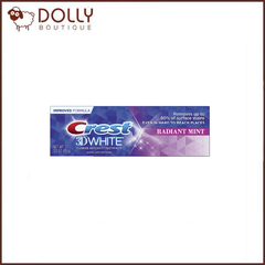 Kem Đánh Răng Crest 3D White Whitening Toothpaste Radiant Mint 3.0oz