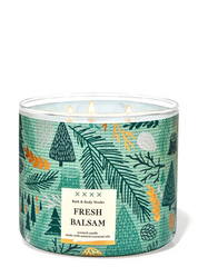 Nến Thơm Ba Bấc BBW FRESH BALSAM 3-Wick Candle