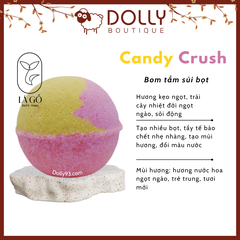 Boom Tắm Tạo Bọt Lá Gỗ Bath Home Bubble Bath Bomb Candy Crush 200g