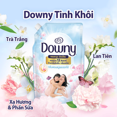 Nước Xả Vải Đậm Đặc DOWNY Hương Nước Hoa Tinh Khôi Cao Cấp Túi 1L (Hàng Thái nội địa)