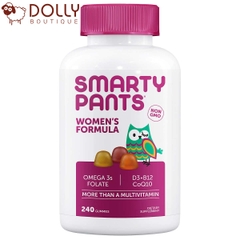 KẸO DẺO BỔ SUNG VITAMIN TOÀN DIỆN DÀNH CHO PHỤ NỮ SMARTY PANTS WOMEN'S FORMULA MULTIVITAMIN, 240 ADULT GUMMIES