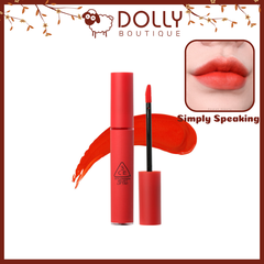 Son Kem Lì 3CE Velvet Lip Tint - Simply Speaking - Cam Đỏ