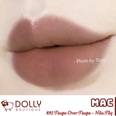 Son Thỏi Mac Powder Kiss Velvet Blur Slim Stick  #892 Over The Taupe (Màu Nâu Tây) - 2g