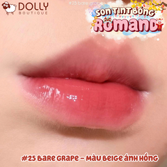 Son Bóng Romand Juicy Lasting Tint #25 Bare Grape (Hồng Sữa) - 5.5g