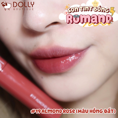 Son Tint Bóng Romand Juicy Lasting Tint #19 Almond Rose (Màu Hồng Đất) - 5.5g