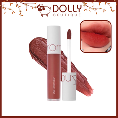 Son Kem Lì Romand Zero Velvet Tint  #05 WITTY ( Màu Đỏ Gạch )