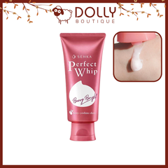 Sữa Rửa Mặt Dưỡng Trắng Hồng Da Senka Perfect Whip Berry Bright 100g