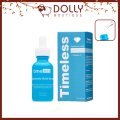 Tinh Chất Dưỡng Ẩm Làm Trắng Da Timeless Hyaluronic Acid + Vitamin C 30ml