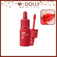 Son Kem Peripera Ink Velvet Tint 07 Girlish Red - 4g