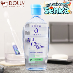 Nước Tẩy Trang Sạch Dầu Senka All Clear Water Micellar Formula  #Fresh - 230ml