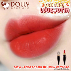 Son Thỏi Christian Louboutin Velvet Matte Lip Colour 007M (Màu Đỏ Cam) - 3.8g