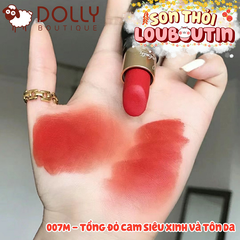 Son Thỏi Christian Louboutin Velvet Matte Lip Colour 007M (Màu Đỏ Cam) - 3.8g