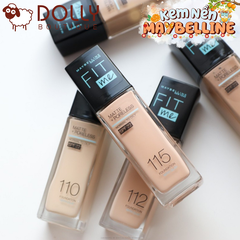 Kem Nền Maybelline Fit Me Matte Poreless Foundation SPF 22 #120 Classic Ivory