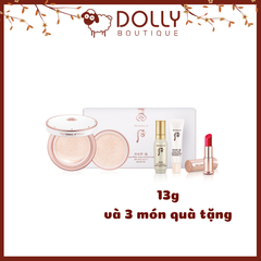 Bộ Phấn Nước Đa Năng Chống Nắng Và Nâng Tông The History of Whoo Seol Radiant White Tone Up Sun Cushion Set (Original) 13g ( không kèm lõi)