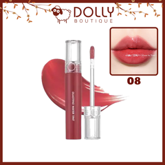 Son Kem Dạng Tint Bóng Romand Glasting Water Tint 4g #08 Rose Stream (Màu Hồng Nâu Trầm)