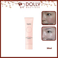 Kem chống nắng Beplain Sunmuse Tone Up & Correcting Sunscreen Peach Pink 50ml
