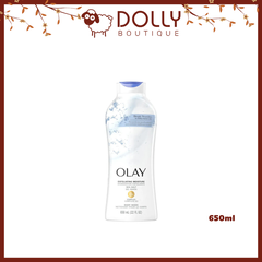 Sữa Tắm Olay Tẩy Tế Bào Chết Với Hạt Muối Biển Daily Moisture With Sea Salts Body Wash 650ml