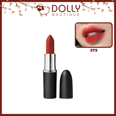 Son Thỏi Lì Mac Macximal Matte Lipstick 675 Overstatement 3.5g