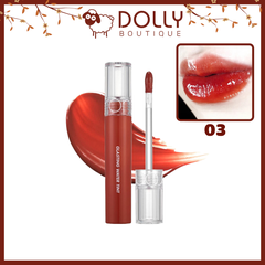Son Tint Bóng Romand Glasting Water Tint 03 Brick River Màu Đỏ Gạch