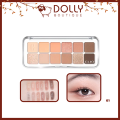 Phấn Mắt Clio Pro Eye Palette Air 01 Coral Studio 7.2g