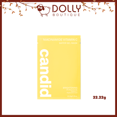Mặt Nạ CANDID Niacinamide Vitamin C Water Gel Mask 22.22g