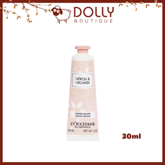 Kem Dưỡng Tay L'Occitane Néroli & Orchidée Creme Mains Hand Cream - Hương Hoa Cam & Hoa Lan, 30ml