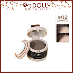 PHẤN CHẤM HÓI TÓC JARY QUICK HAIR PUFF - 02 - Dark Brown (Màu nâu đậm)