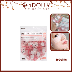 Mặt Nạ Nén Miniso Tiện Lợi Dưỡng Da Cấp Ẩm Chăm Sóc Da