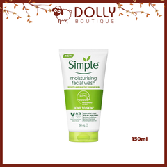 Sữa rửa mặt Simple Moisturising Facial Wash 150ml
