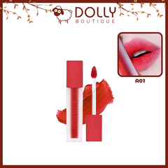 Son Kem Lì Black Rouge Air Fit Velvet Tint A01 Strawberry Red 4.5g