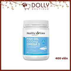 [ Hàng Công Ty ] Viên Uống Dầu Cá Omega-3 Healthy Care 400 viên