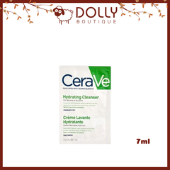 Sữa Rửa Mặt Mini Cerave Developed With Dermatologists Hydrating Cleanser  7ml