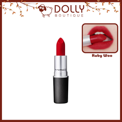 Son Thỏi Lì Mac Retro Matte Lipstick  Ruby Woo 3.5g