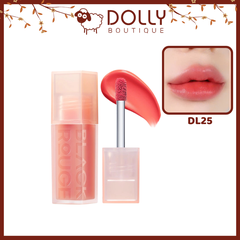 Son Kem Black Rouge Double Layer Over Velvet Ver 4 DL25 Pure Pomelo - Màu Cam San Hô 4.1g