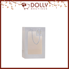 Túi Giấy Trắng Trong Kính