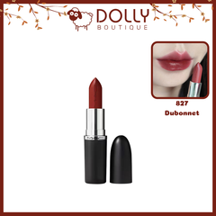 Son Thỏi Lì MAC Macximal Sleek Satin Lipstick Màu 827 Dubonnet