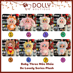 Gấu Bông Baby Three De Lovely Series Plush Blind Box  [ Giao theo phân mục đã unbox]