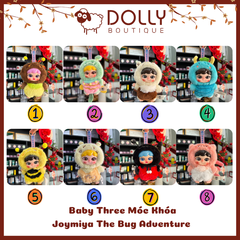 Gấu Bông Baby Three Joymiya The Bug Adventure Team Blind box [ Giao theo phân mục đã unbox]
