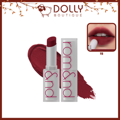 Son Thỏi Lì Romand Zero Matte Lipstick 15 Midnight (Màu Đỏ Rượu) 3g