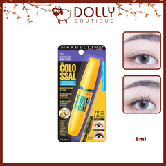 Chải Mi Maybelline Volum' Express The Colossal Waterproof Volumizing Mascara, Classic Black - 8ml