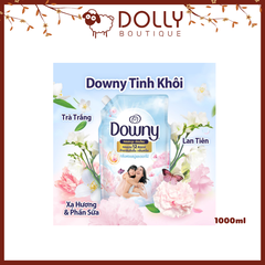 Nước Xả Vải Đậm Đặc DOWNY Hương Nước Hoa Tinh Khôi Cao Cấp Túi 1L (Hàng Thái nội địa)
