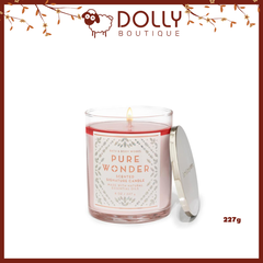 Nến Thơm 1 Bấc Bath & Body Works Single Wick Candle Pure Wonder 227g