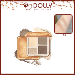 Phấn Má Hồng & Bắt Sáng 4 Ô Judydoll Blush & Highlight Palette 9g
