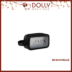 Túi đựng mỹ phẩm trong suốt JARY Wash Bag Size S Màu Đen