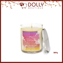 Nến Thơm 1 Bấc Bath & Body Works Single Wick Candle Amond The Clouds 227g