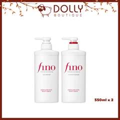 Bộ dầu gội & dầu xả Shiseido Fino Premium Touch 550ml * 2