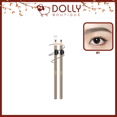 Chì Xé Kẻ Mày Ukiss One Pull No Shave Eyebrow Pencil 01 Màu Trà Xám