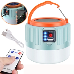 Đèn pin cắm trại dã ngoại tích hợp sạc dự phòng cao cấp K163